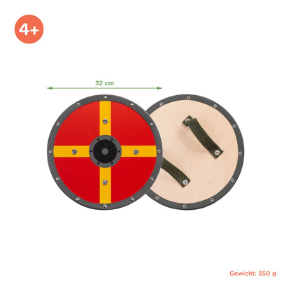 Set: kleines Schwert (52 cm) und rundes Schild