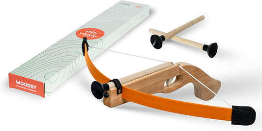 Kleine Armbrust Kinder Set | Holzspielzeug mit 3 Pfeilen